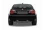 2009 BMW M3 4-door Sedan Rear Exterior View
