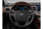 2009 Hyundai Genesis 4-door Sedan 4.6L V8 Steering Wheel