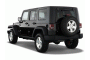 2009 Jeep Wrangler Unlimited 4WD 4-door Rubicon Angular Rear Exterior View