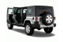 2009 Jeep Wrangler Unlimited RWD 4-door Sahara Open Doors