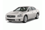 2010 Nissan Maxima 4-door Sedan V6 CVT 3.5 S Angular Front Exterior View