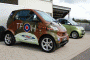Smart ForTwo with Spitfire paint scheme