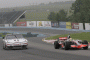 Tony Stewart and Lewis Hamilton swap cars at Watkins Glen, 2011