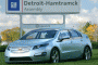 2011 Chevrolet Volt outside Detroit-Hamtramck assembly plant