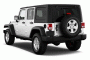 2011 Jeep Wrangler Unlimited 4WD 4-door Rubicon Angular Rear Exterior View