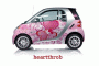 2011 Smart ForTwo with 'Heartthrob' Valentine's Day car wrap