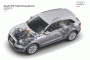 Cutaway of new Audi Q5 Hybrid