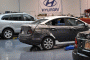 2012 Hyundai Accent spy shot at Hyundai Tech Center