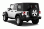 2012 Jeep Wrangler Unlimited 4WD 4-door Call of Duty MW3 Angular Rear Exterior View
