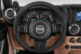 2012 Jeep Wrangler Unlimited 4WD 4-door Sahara Steering Wheel