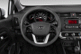 2012 Kia Rio 4-door Sedan Auto LX Steering Wheel