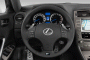 2012 Lexus IS F 4-door Sedan Steering Wheel