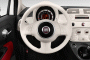 2013 FIAT 500 2-door Convertible Lounge Steering Wheel