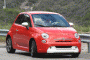 2013 Fiat 500e electric car, Los Angeles drive event, April 2013