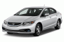 2013 Honda Civic Hybrid 4-door Sedan L4 CVT Angular Front Exterior View