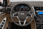 2013 Hyundai Accent 4-door Sedan Auto GLS Steering Wheel