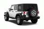 2013 Jeep Wrangler Unlimited 4WD 4-door Rubicon Angular Rear Exterior View