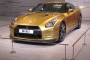 Nissan GT-R Usain Bolt special edition, Nissan headquarters lobby, Yokohama, Japan