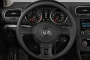 2013 Volkswagen Golf 4-door HB Auto PZEV Steering Wheel
