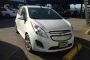 2014 Chevrolet Spark EV recharging at Keyes Chevrolet, Van Nuys, CA