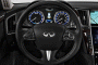2014 Infiniti Q50 4-door Sedan RWD Hybrid Sport Steering Wheel
