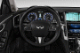 2014 Infiniti Q50 4-door Sedan RWD Steering Wheel