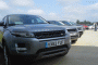 2014 Range Rover Evoques on display after ZF Drive Day, Jul 2013