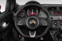 2015 FIAT 500c 2-door Convertible Abarth Steering Wheel