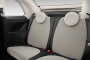 2015 FIAT 500c 2-door Convertible Lounge Rear Seats