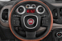 2015 FIAT 500L 5dr HB Trekking Steering Wheel