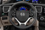 2015 Honda Civic 4-door Auto CNG Steering Wheel