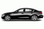 2015 Infiniti Q50 4-door Sedan Sport RWD Side Exterior View