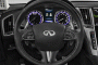 2015 Infiniti Q50 4-door Sedan Sport RWD Steering Wheel