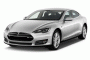 2015 Tesla Model S 4-door Sedan AWD 85D Angular Front Exterior View