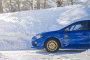 Subaru STI in St. Moritz