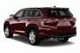 2016 Toyota Highlander FWD 4-door V6 Limited Platinum (Natl) Angular Rear Exterior View