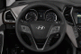 2017 Hyundai Santa Fe Sport 2.4L Automatic Steering Wheel