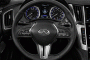 2017 INFINITI Q60 3.0t Premium RWD Steering Wheel