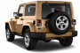 2017 Jeep Wrangler Sahara 4x4 Angular Rear Exterior View