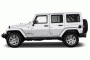2017 Jeep Wrangler Unlimited Sahara 4x4 Side Exterior View