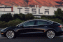 2017 Tesla Model 3, in photo tweeted by Elon Musk on July 9, 2017