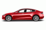 2017 Tesla Model S P100D AWD Side Exterior View