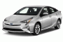 2017 Toyota Prius Three Touring (Natl) Angular Front Exterior View