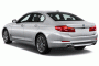 2018 BMW 5-Series 530i Sedan Angular Rear Exterior View