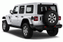 2018 Jeep Wrangler Unlimited Sahara 4x4 Angular Rear Exterior View