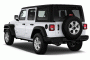 2018 Jeep Wrangler Unlimited Sport S 4x4 Angular Rear Exterior View