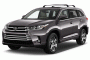 2018 Toyota Highlander Limited Platinum V6 FWD (Natl) Angular Front Exterior View
