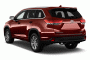 2018 Toyota Highlander XLE V6 AWD (Natl) Angular Rear Exterior View