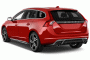 2018 Volvo V60 T6 AWD R-Design Platinum Angular Rear Exterior View
