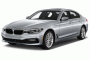 2019 BMW 5-Series 540i Sedan Angular Front Exterior View